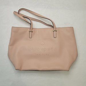 Kate Spade light pink pebbled purse
